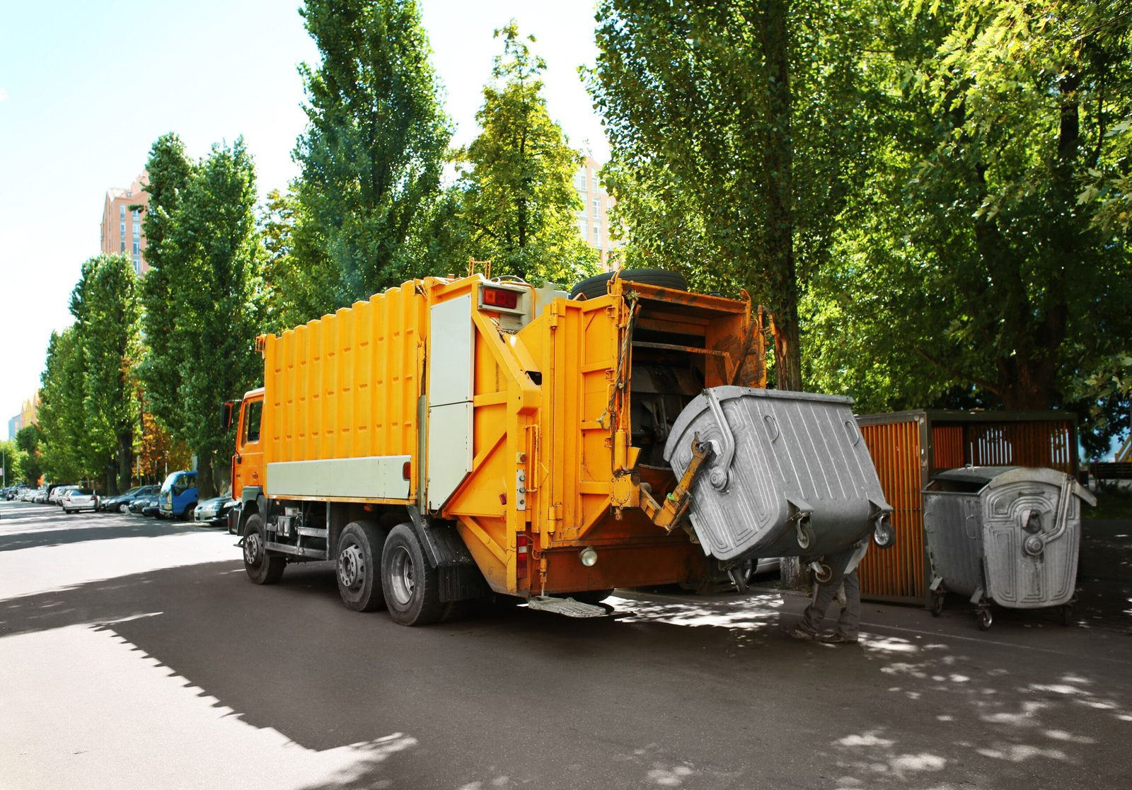 Garbage Truck Accident